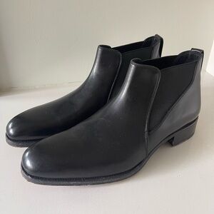 Tom Ford Men’s Chelsea Black Leather Dress Boot Sz 10